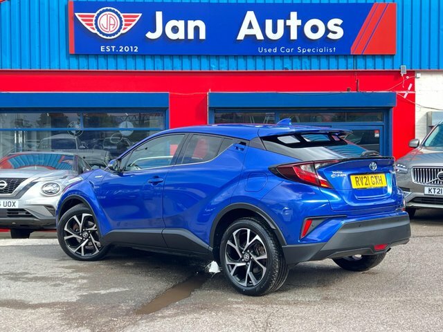 Toyota C-Hr 2021 1.8 Vvt-h Design Cvt Euro 6 Ss RV21GXH Blue #2