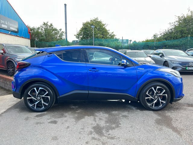 Toyota C-Hr 2021 1.8 Vvt-h Design Cvt Euro 6 Ss RV21GXH Blue #6