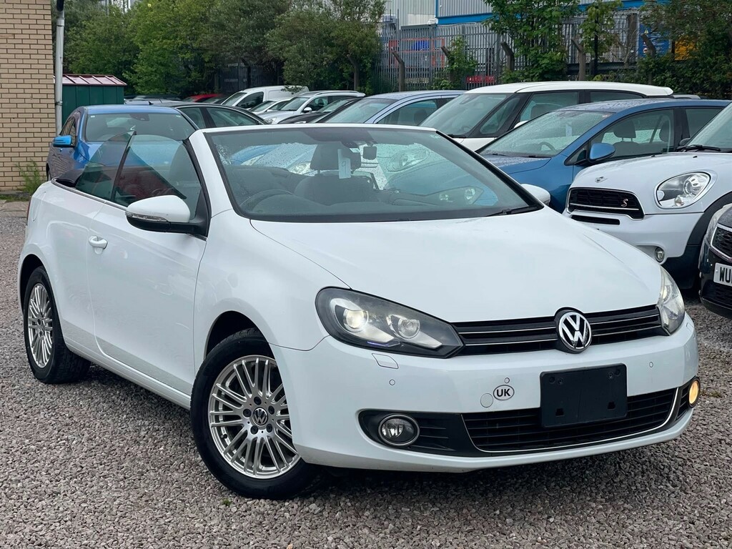 Volkswagen Golf 1.4 Tsi S Cabriolet Dsg JCW80 White #2