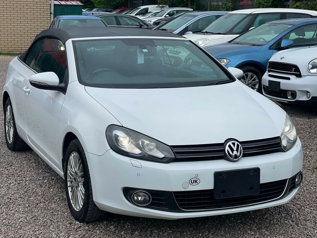 Volkswagen Golf 1.4 Tsi S Cabriolet Dsg JCW80 White #4