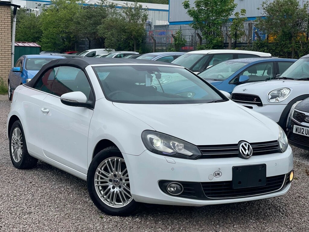 Volkswagen Golf 1.4 Tsi S Cabriolet Dsg White