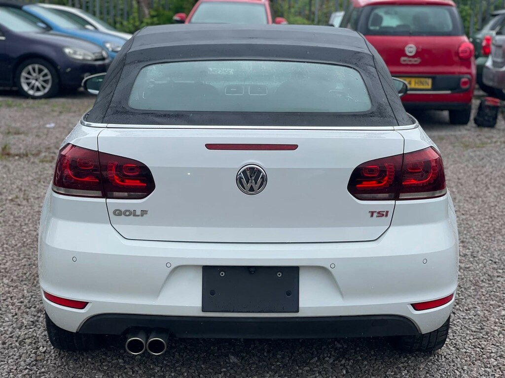 Volkswagen Golf 1.4 Tsi S Cabriolet Dsg JCW80 White #6