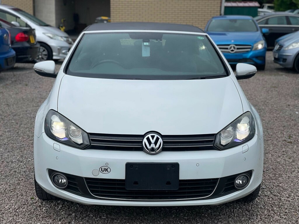 Volkswagen Golf 1.4 Tsi S Cabriolet Dsg JCW80 White #3