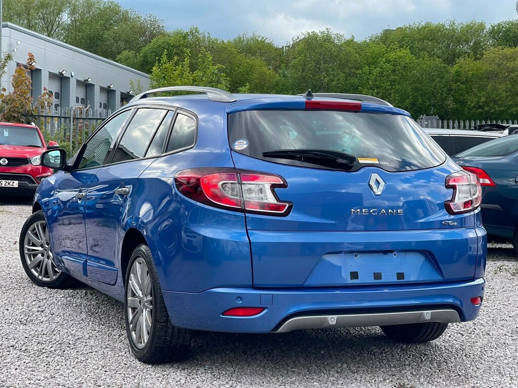 Renault Megane 1.2 Tce Sport Tourer JCW24 Blue #2