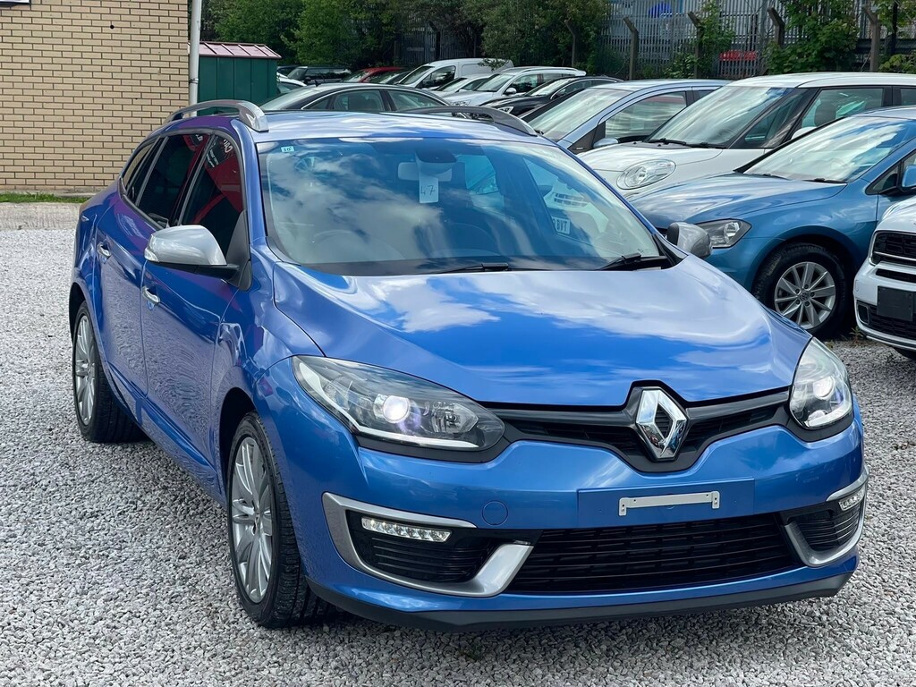 Renault Megane 1.2 Tce Sport Tourer JCW24 Blue #4