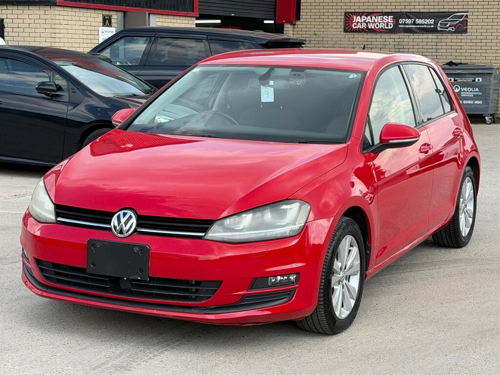 Volkswagen Golf 1.2Tsi Bluemotion Se Dsg Red #4