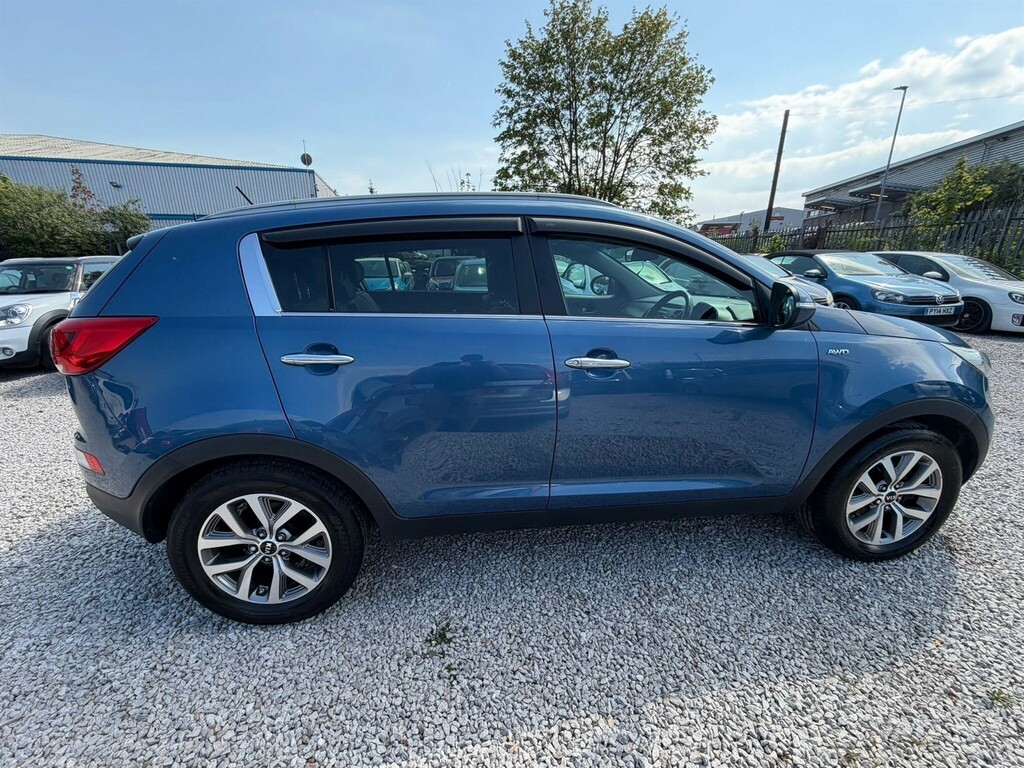 Kia Sportage 2.0 Crdi Kx-2 Awd Euro 5 LG14LFM Blue #5