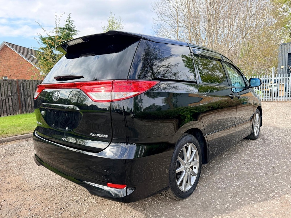 Toyota Estima Lether G Edition Fresh Import 2.4 Mpv Black #4