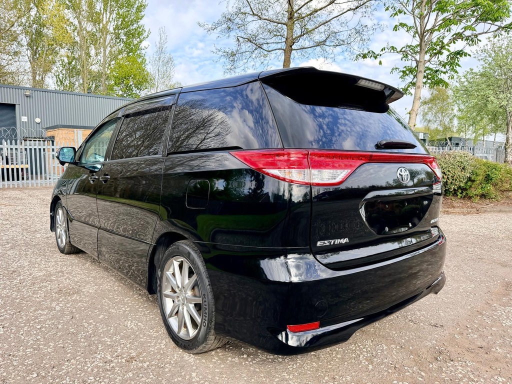 Toyota Estima Lether G Edition Fresh Import 2.4 Mpv Black #6