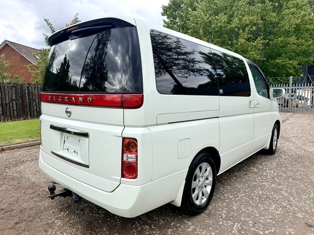 Nissan Elgrand Fresh Import 4Wd 8 Seats Mpv 4 B Grade Ulez White #6