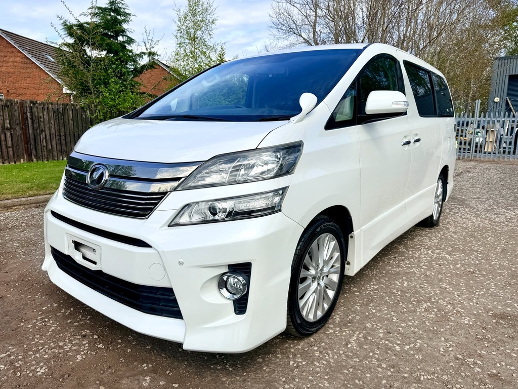 Toyota Vellfire Fresh Import Z Platinum 7 Seats Mpv 4.5 B Gra White #3