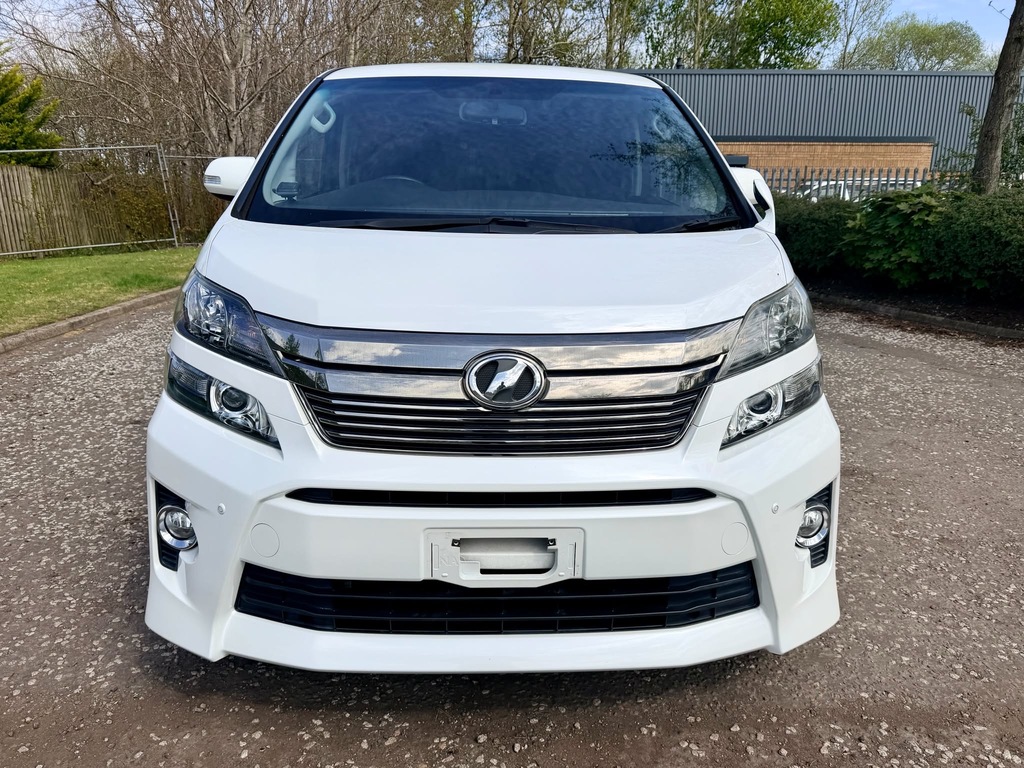 Toyota Vellfire Fresh Import Z Platinum 7 Seats Mpv 4.5 B Gra White #2