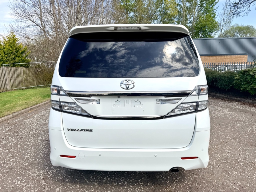 Toyota Vellfire Fresh Import Z Platinum 7 Seats Mpv 4.5 B Gra White #5