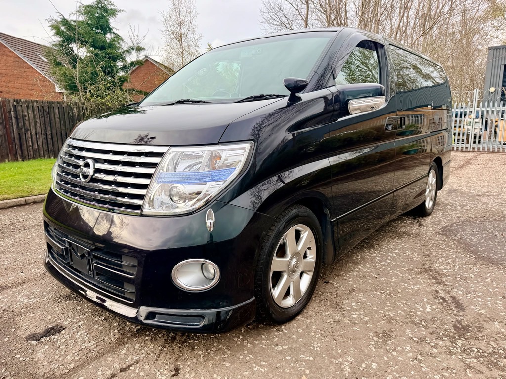 Nissan Elgrand Highway Star Fresh Import 8 Seats Mpv 4 B Gra Black #3