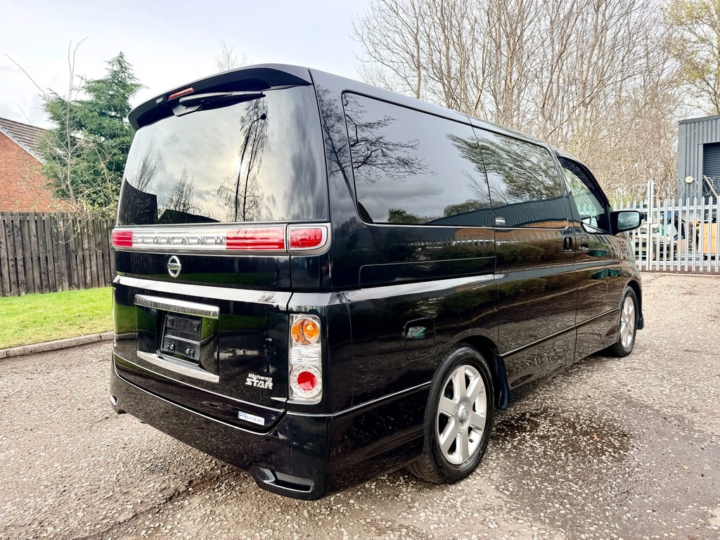 Nissan Elgrand Highway Star Fresh Import 8 Seats Mpv 4 B Gra Black #4