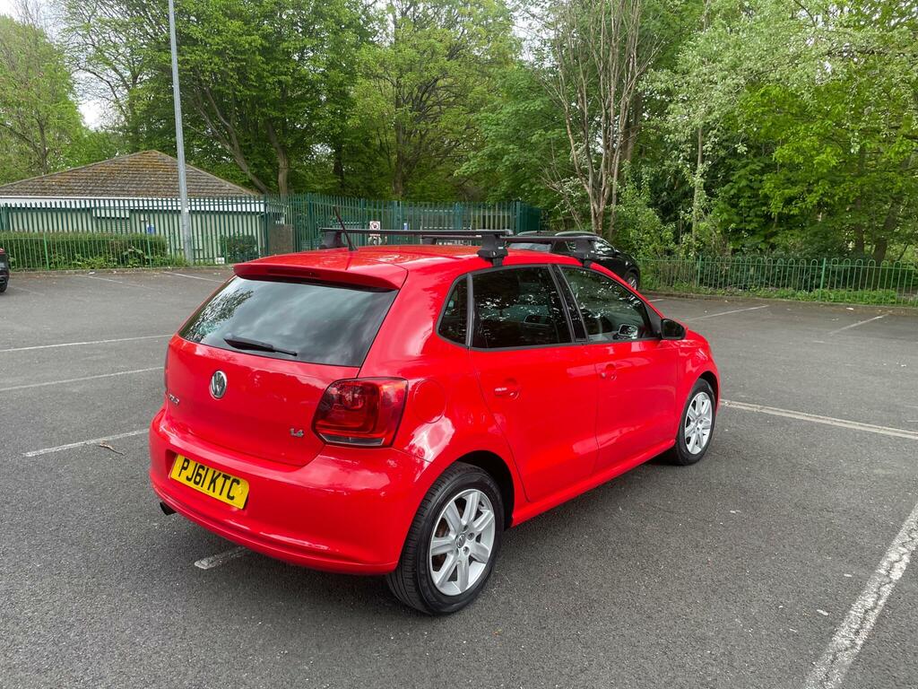 Volkswagen Polo 1.4 Match Euro 5 PJ61KTC Red #4