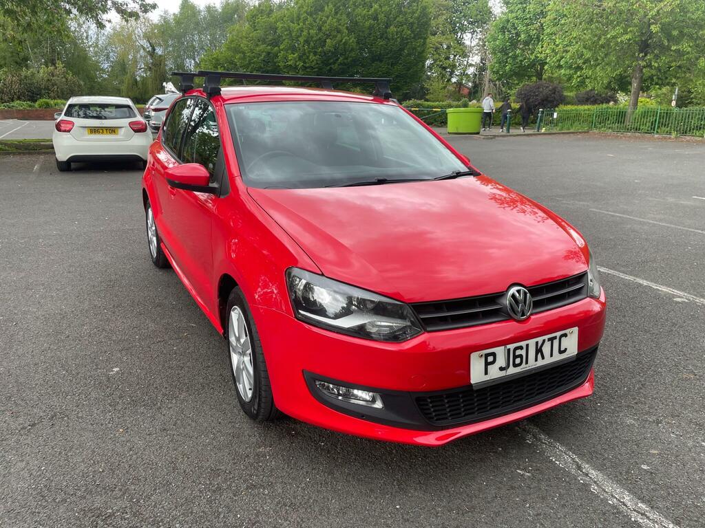 Volkswagen Polo 1.4 Match Euro 5 PJ61KTC Red #3