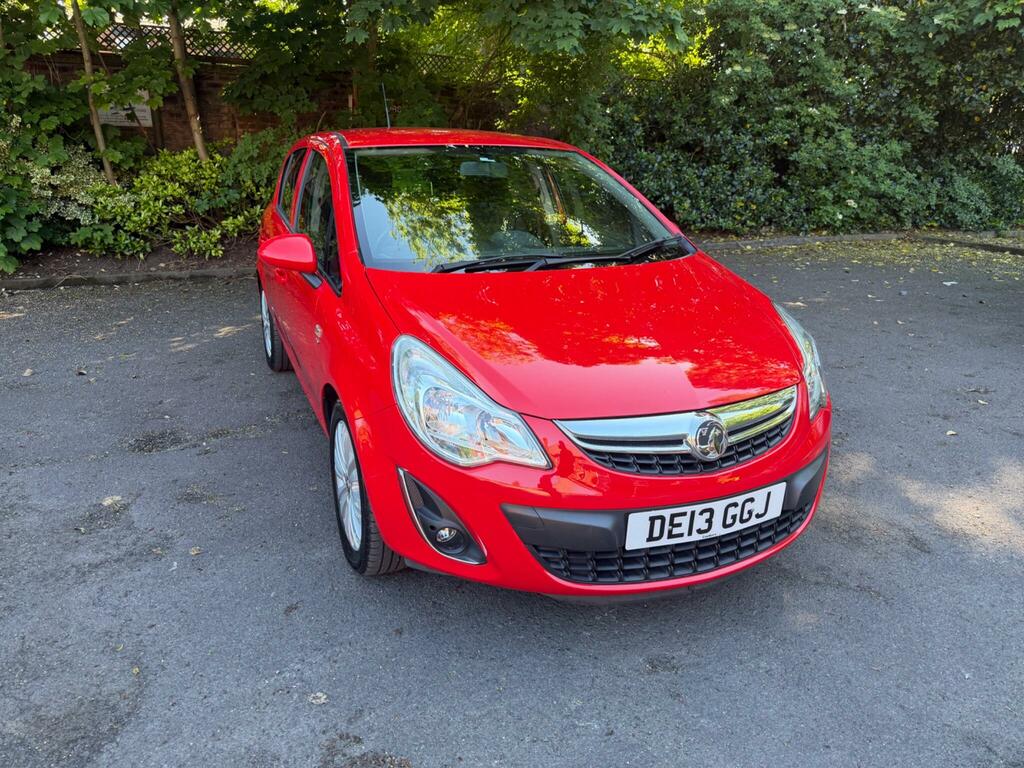 Vauxhall Corsa 1.2 16V Energy Euro 5 DE13GGJ Red #3