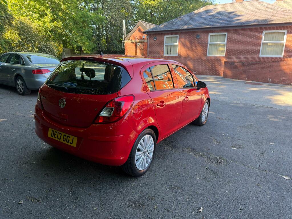 Vauxhall Corsa 1.2 16V Energy Euro 5 DE13GGJ Red #4