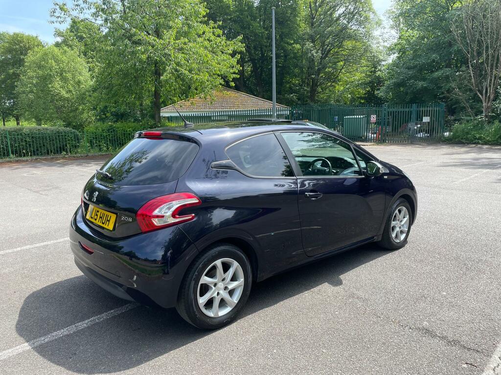 Peugeot 208 1.2 Vti Puretech Style Euro 6 ML15HUH Blue #4