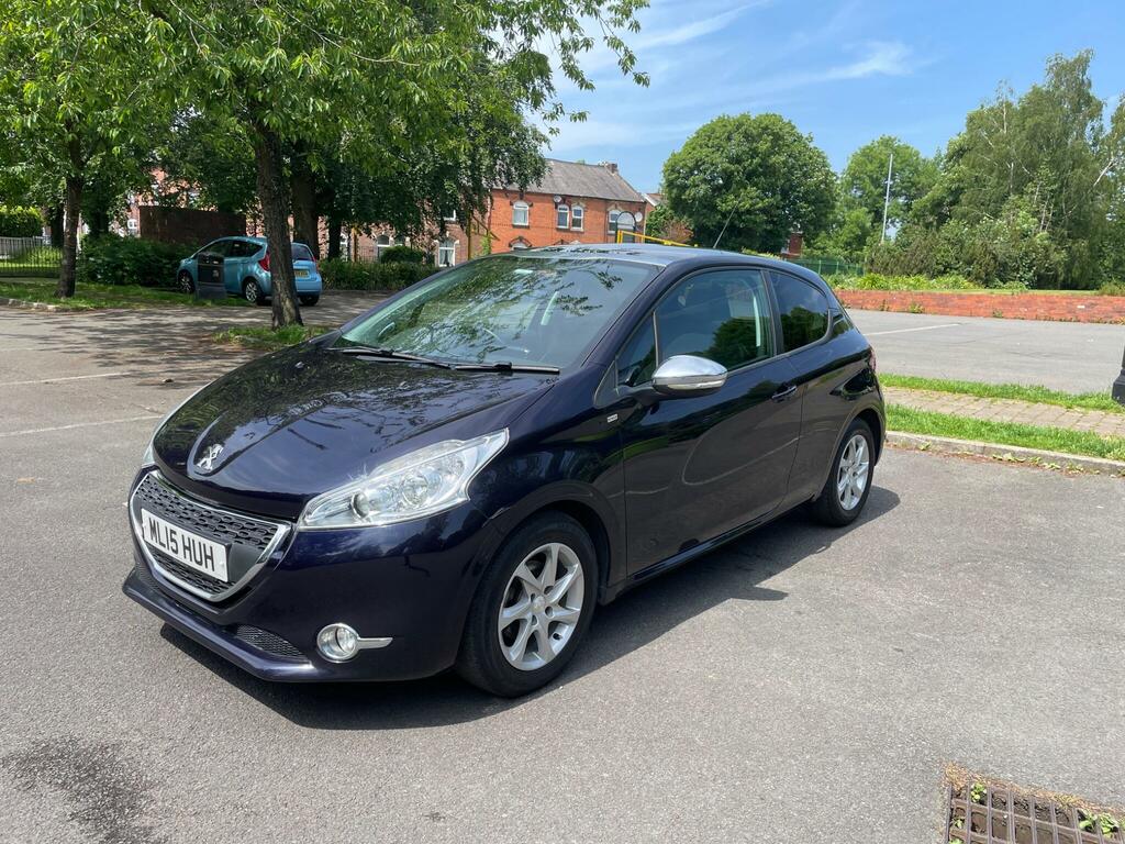 Peugeot 208 1.2 Vti Puretech Style Euro 6 ML15HUH Blue #5