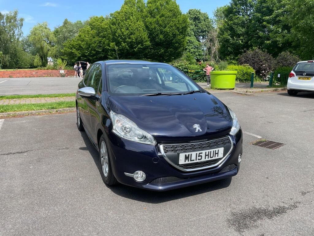 Peugeot 208 1.2 Vti Puretech Style Euro 6 ML15HUH Blue #3