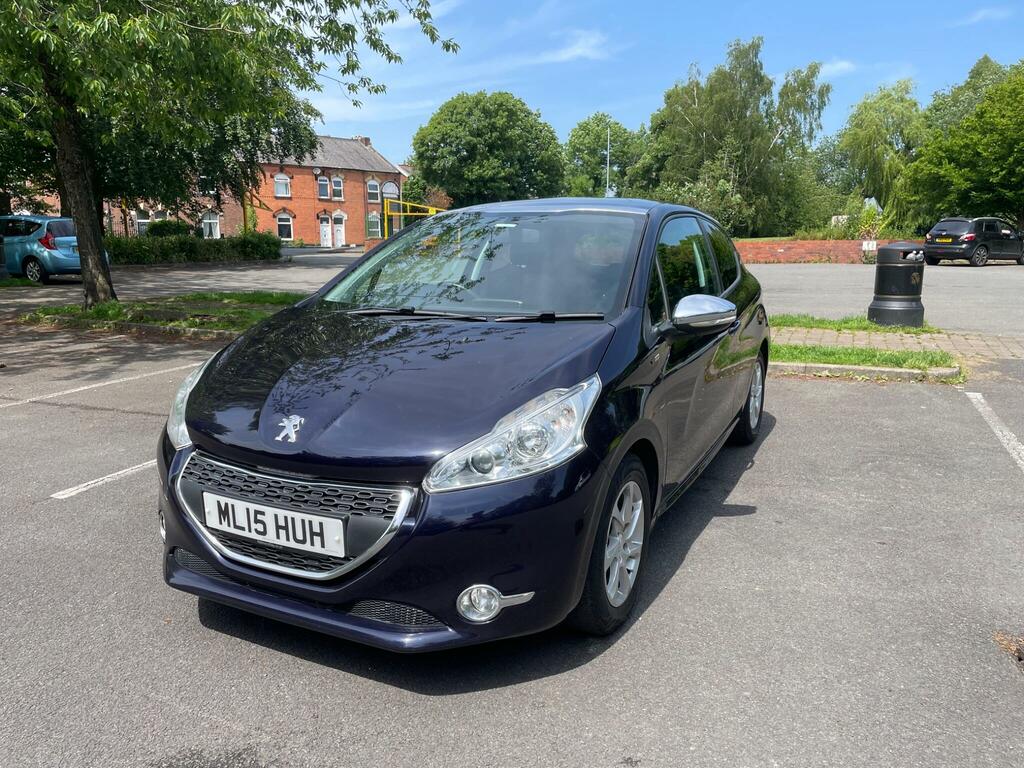 Peugeot 208 1.2 Vti Puretech Style Euro 6 Blue