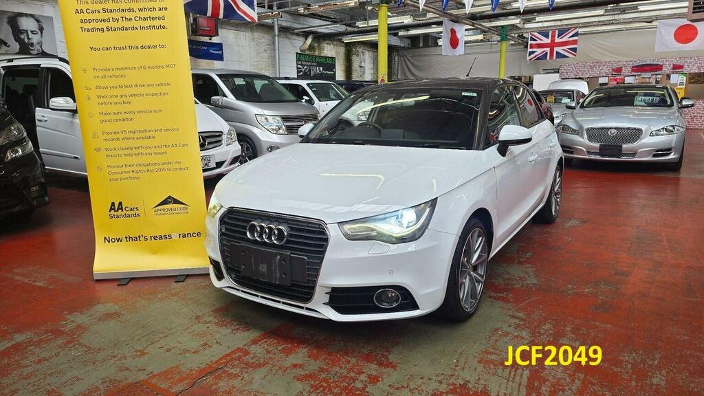 Audi A1 Hatchback Tfsi S Line Sportback S Tronic Euro 5 2 White