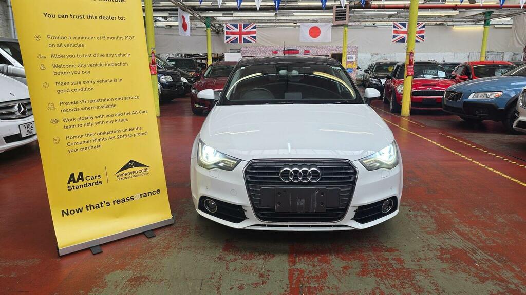 Audi A1 Hatchback Tfsi S Line Sportback S Tronic Euro 5 2 JCF2049 White #2