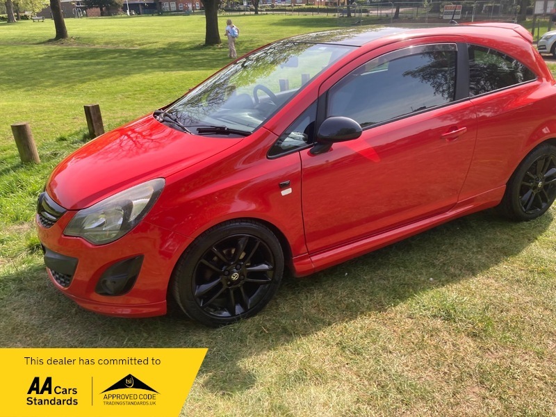 Vauxhall Corsa 1.2 16V Limited Edition Red