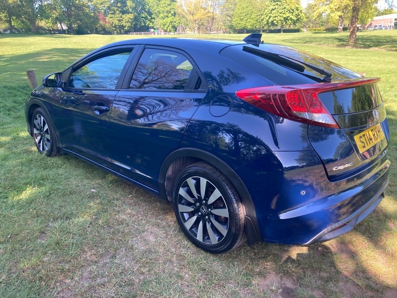 Honda Civic I-dtec Ex Plus Euro5 ST14RXH Blue #4