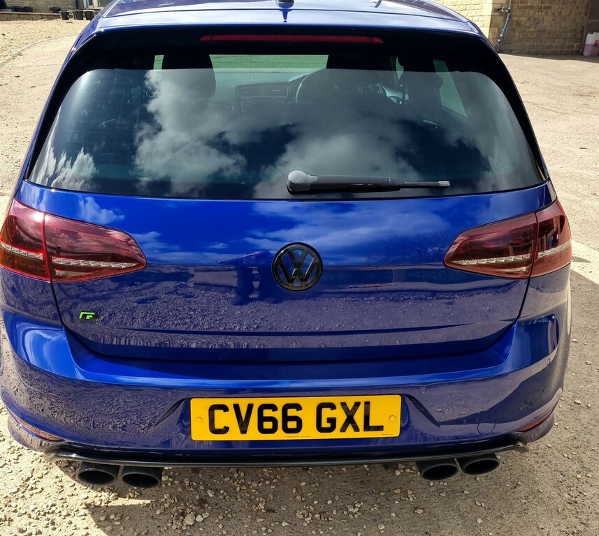 Volkswagen Golf 2.0 Tsi Bluemotion Tech R Hatchback Man CV66GXL Blue #6