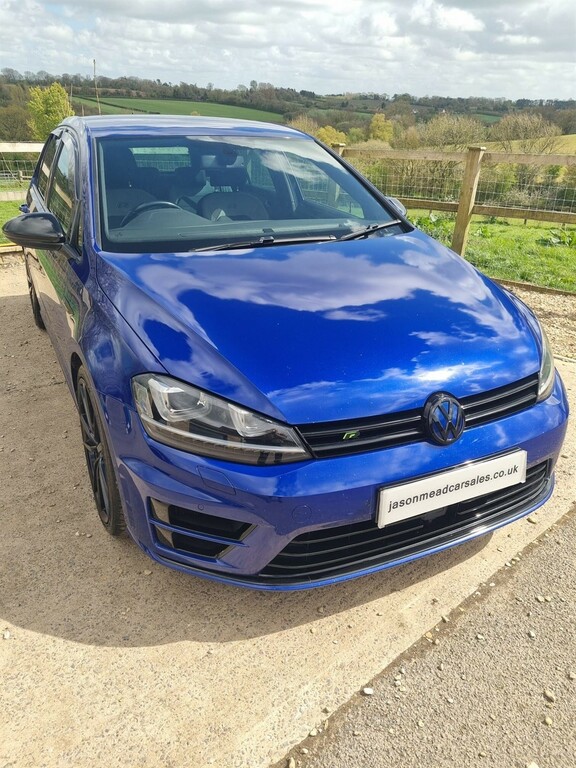 Volkswagen Golf 2.0 Tsi Bluemotion Tech R Hatchback Man CV66GXL Blue #3