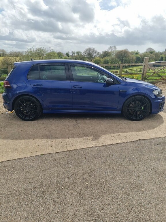 Volkswagen Golf 2.0 Tsi Bluemotion Tech R Hatchback Man CV66GXL Blue #4