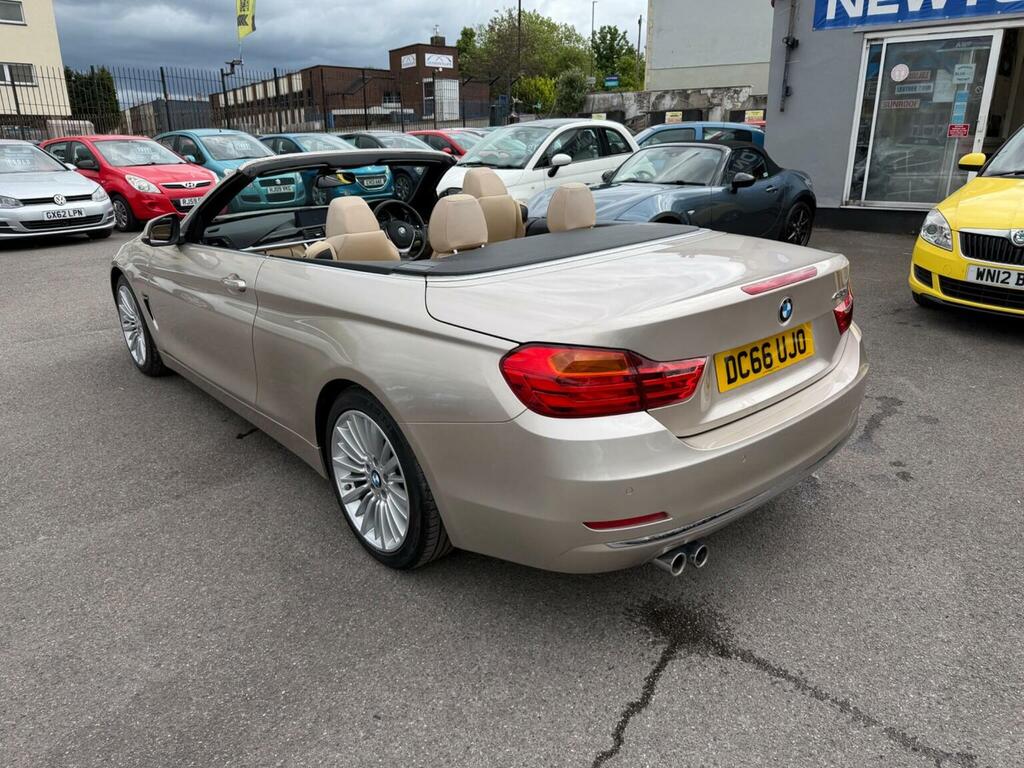 BMW 4 Series Convertible 2.0 430I Luxury Euro 6 Ss DC66UJO Silver #5