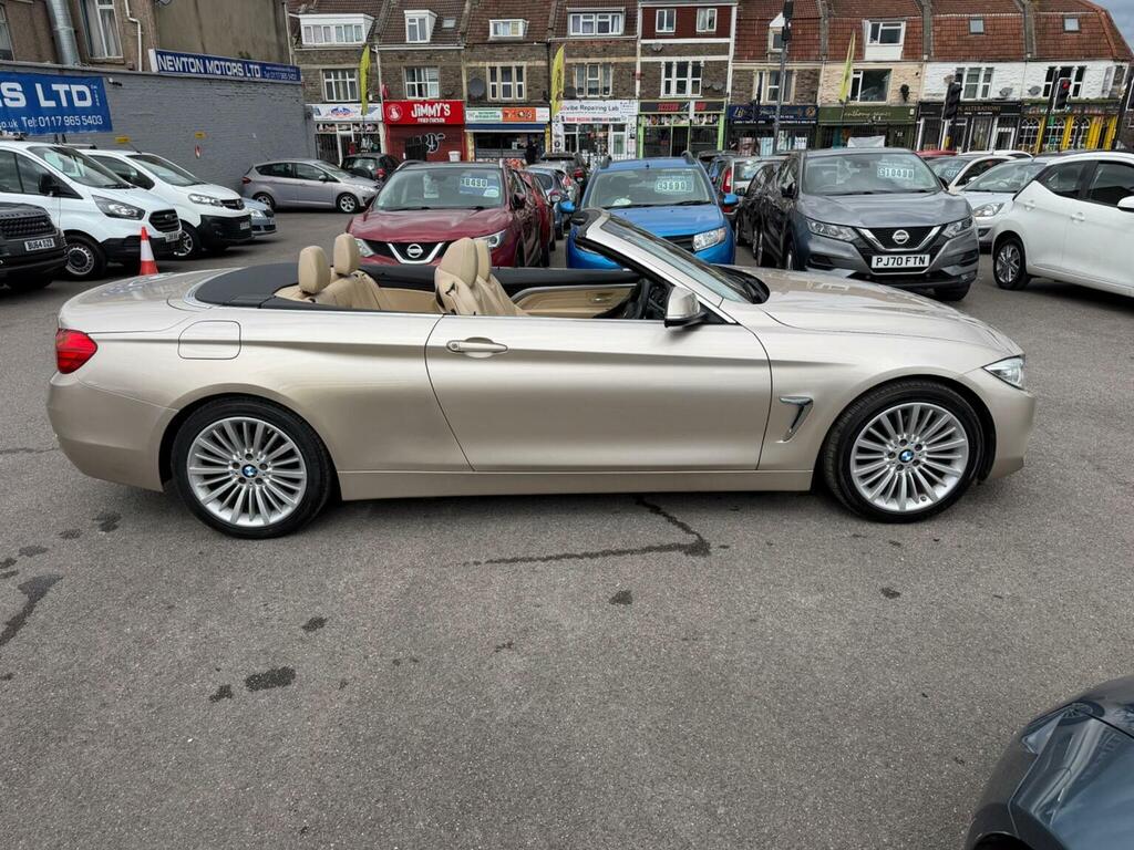 BMW 4 Series Convertible 2.0 430I Luxury Euro 6 Ss DC66UJO Silver #2