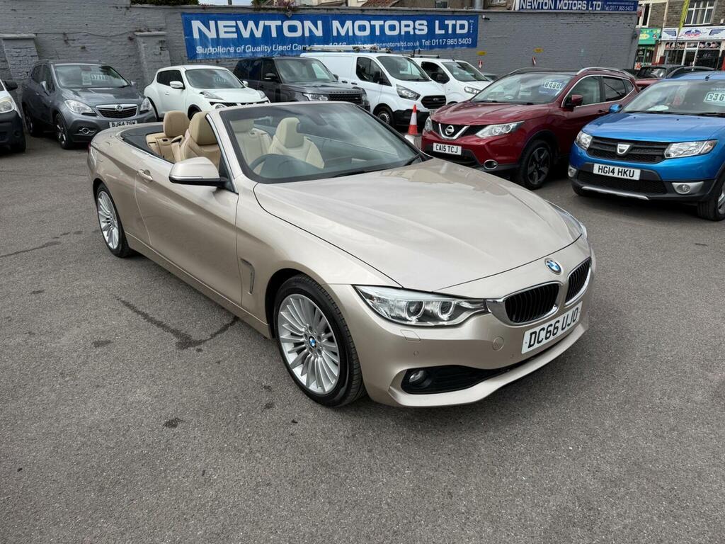 BMW 4 Series Convertible 2.0 430I Luxury Euro 6 Ss Silver