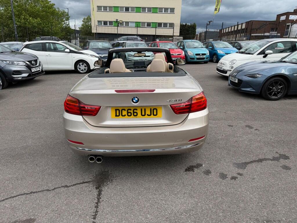 BMW 4 Series Convertible 2.0 430I Luxury Euro 6 Ss DC66UJO Silver #4