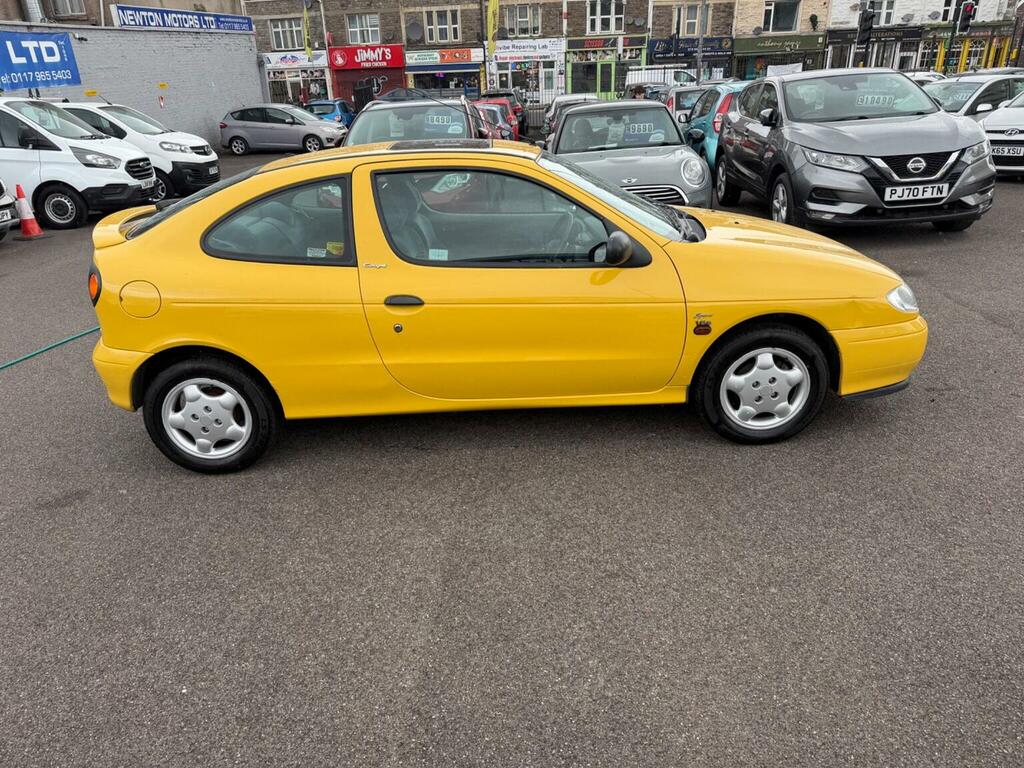 Renault Megane Coupe 1.6E Sport Sunroof 1998R Yellow