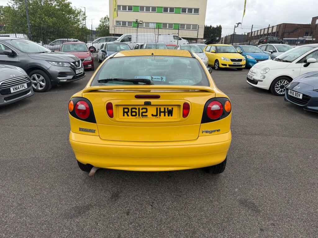 Renault Megane Coupe 1.6E Sport Sunroof 1998R Yellow #3