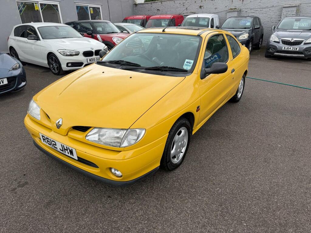 Renault Megane Coupe 1.6E Sport Sunroof 1998R Yellow #6