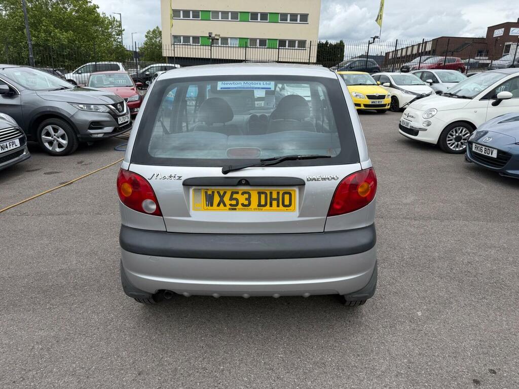 Daewoo Matiz Hatchback 0.8 Xtra 200353 WX53DHO Silver #4