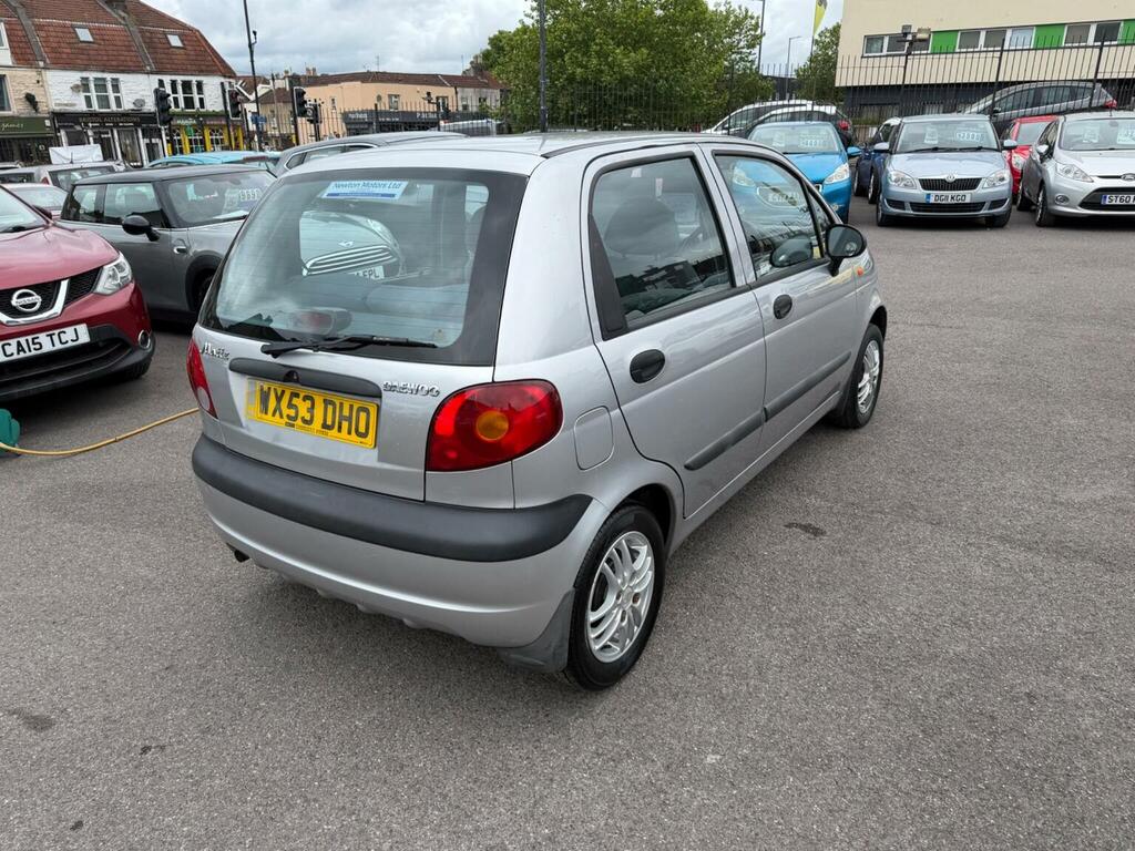 Daewoo Matiz Hatchback 0.8 Xtra 200353 WX53DHO Silver #3
