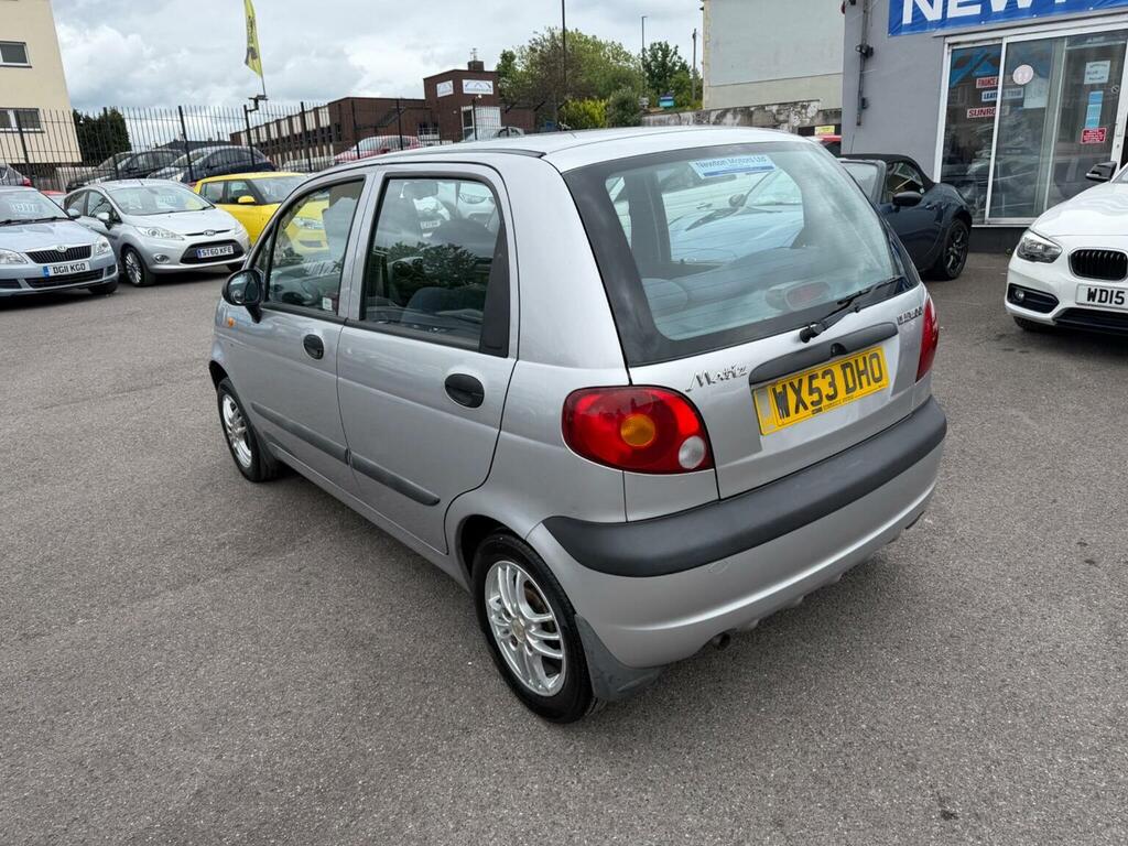 Daewoo Matiz Hatchback 0.8 Xtra 200353 WX53DHO Silver #5
