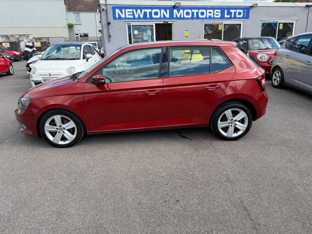 Skoda Fabia Hatchback 1.2 Tsi Se L Dsg Euro 6 Ss 2017 PX17UKT Red #6