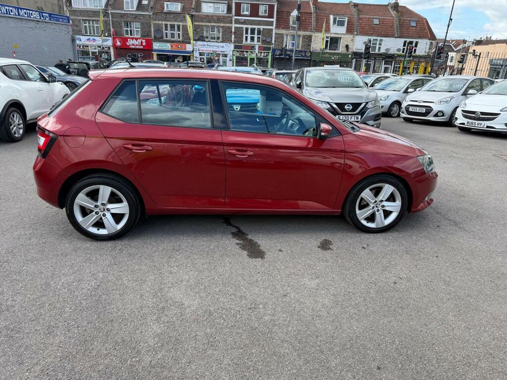 Skoda Fabia Hatchback 1.2 Tsi Se L Dsg Euro 6 Ss 2017 PX17UKT Red #2