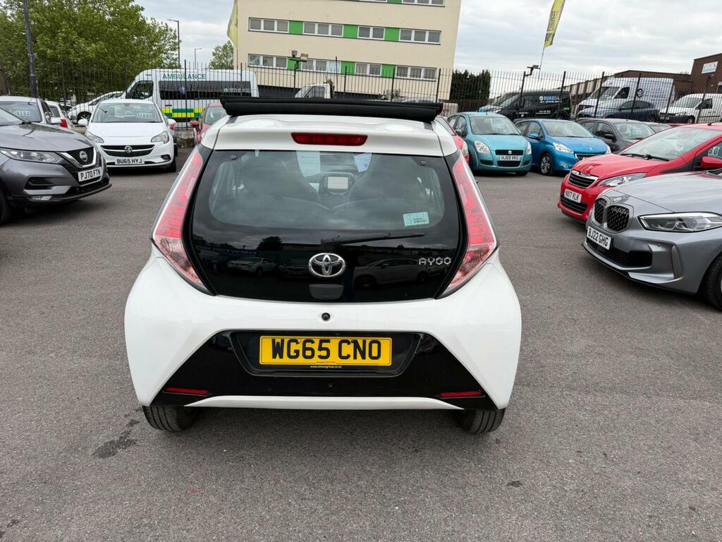 Toyota Aygo Hatchback 1.0 Vvt-i X-pression X-wave X-shift Euro WG65CNO White #4