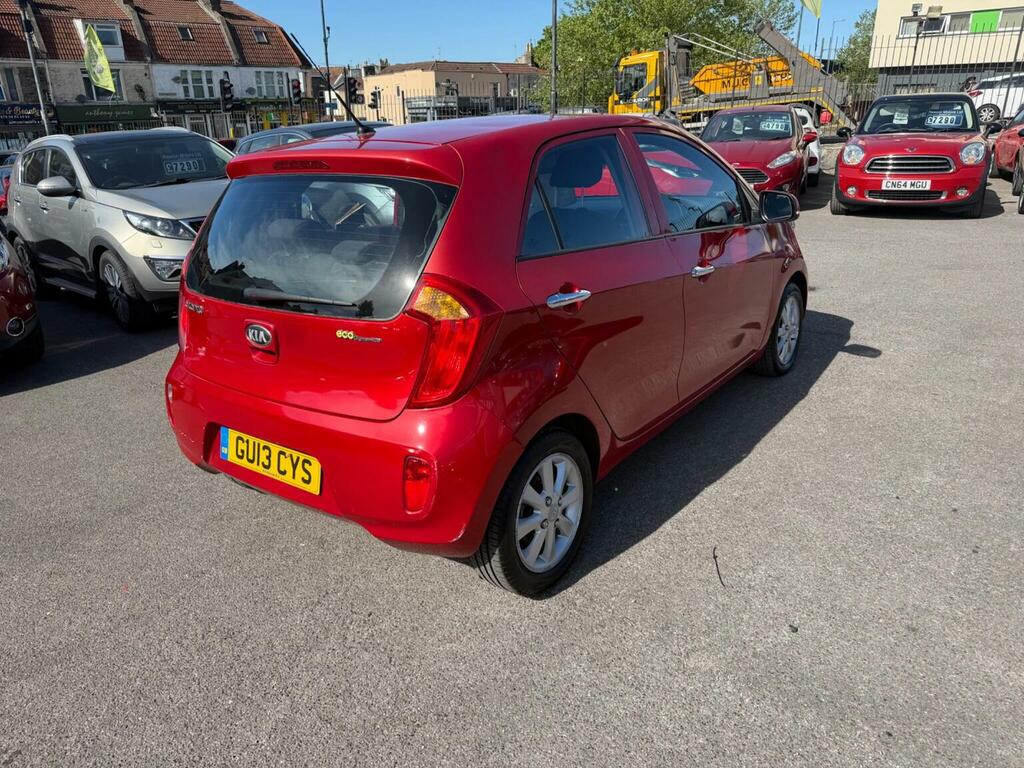 Kia Picanto Hatchback 1.25 Ecodynamics 2 Euro 5 Ss 201 Red #3