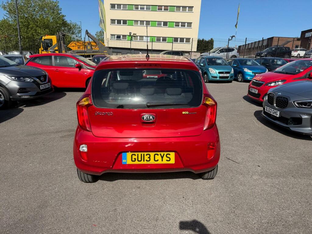 Kia Picanto Hatchback 1.25 Ecodynamics 2 Euro 5 Ss 201 Red #4