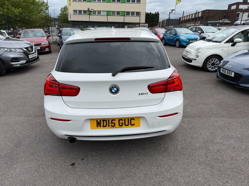 BMW 1 Series Hatchback 1.6 118I Sport Euro 6 Ss 201515 White #4